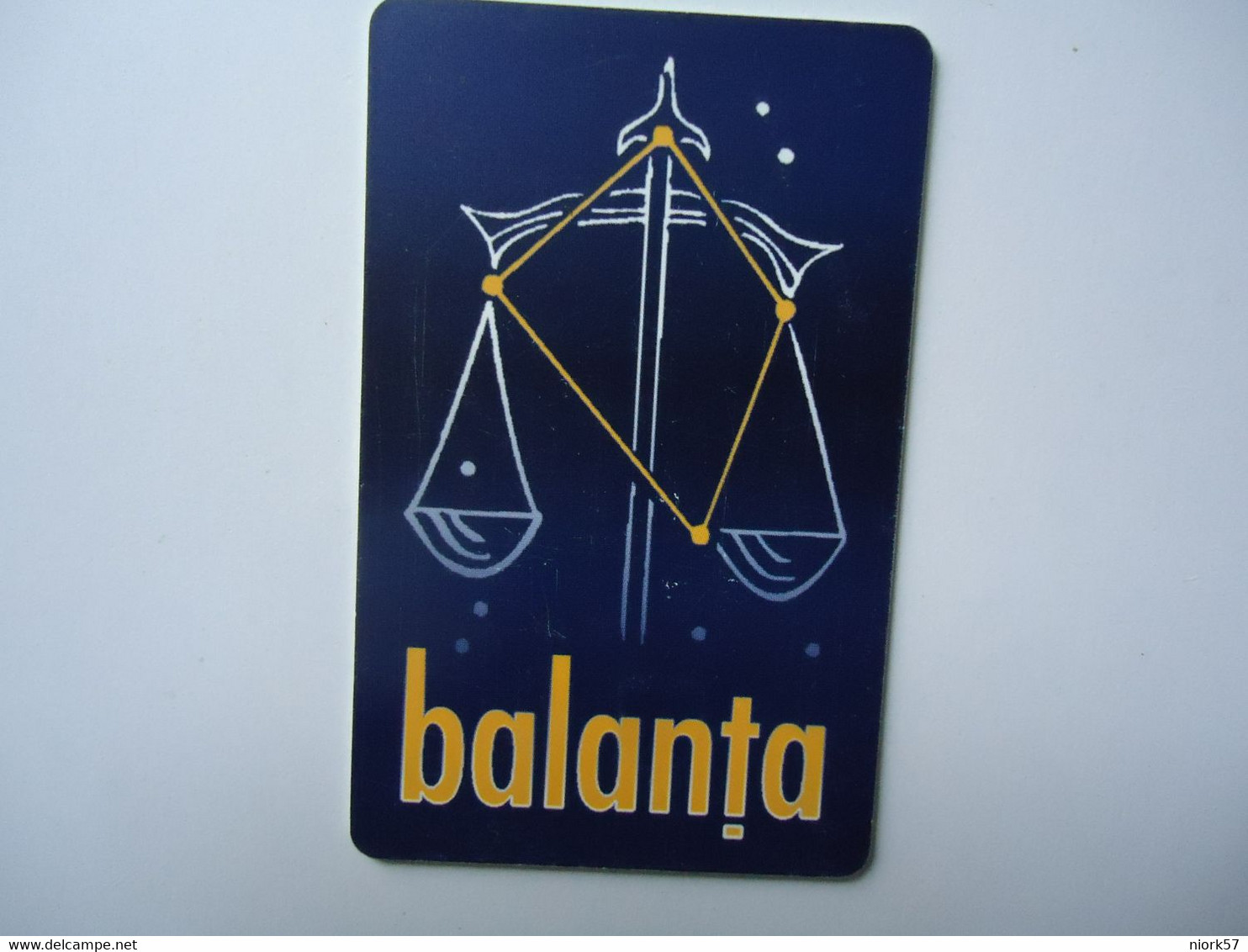 ROMANIA   USED CARDS CHIPS M  ZODIAC  ZODIAC SIGNS - Zodiac