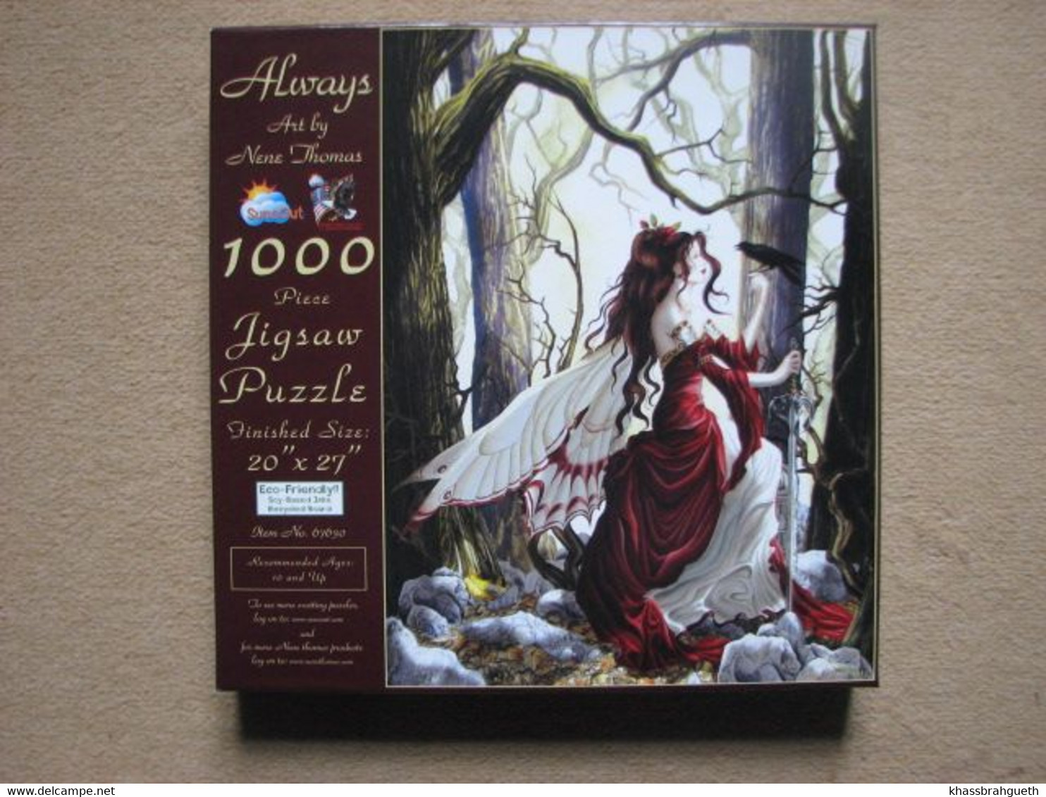 PUZZLE SUNSOUT (1000 P) - ART BY NENE THOMAS "ALWAYS" - Puzzle Games