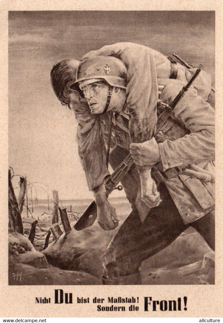 A51 - SONDERN DIE FRONT 2WW POST CARD UNUSED AUGUST 1943 - Weltkrieg 1939-45