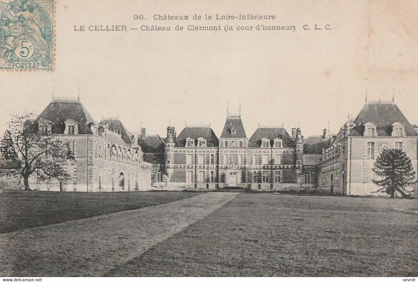 LE CELLIER. - Château De Clermont (la Cour D'honneur) - Le Cellier