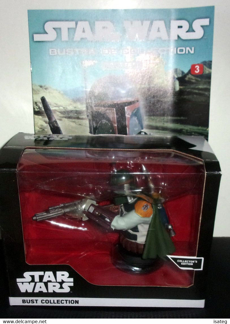 Star Wars - Bustes De Collection N°3 : Boba Fett - Altaya - Autres & Non Classés