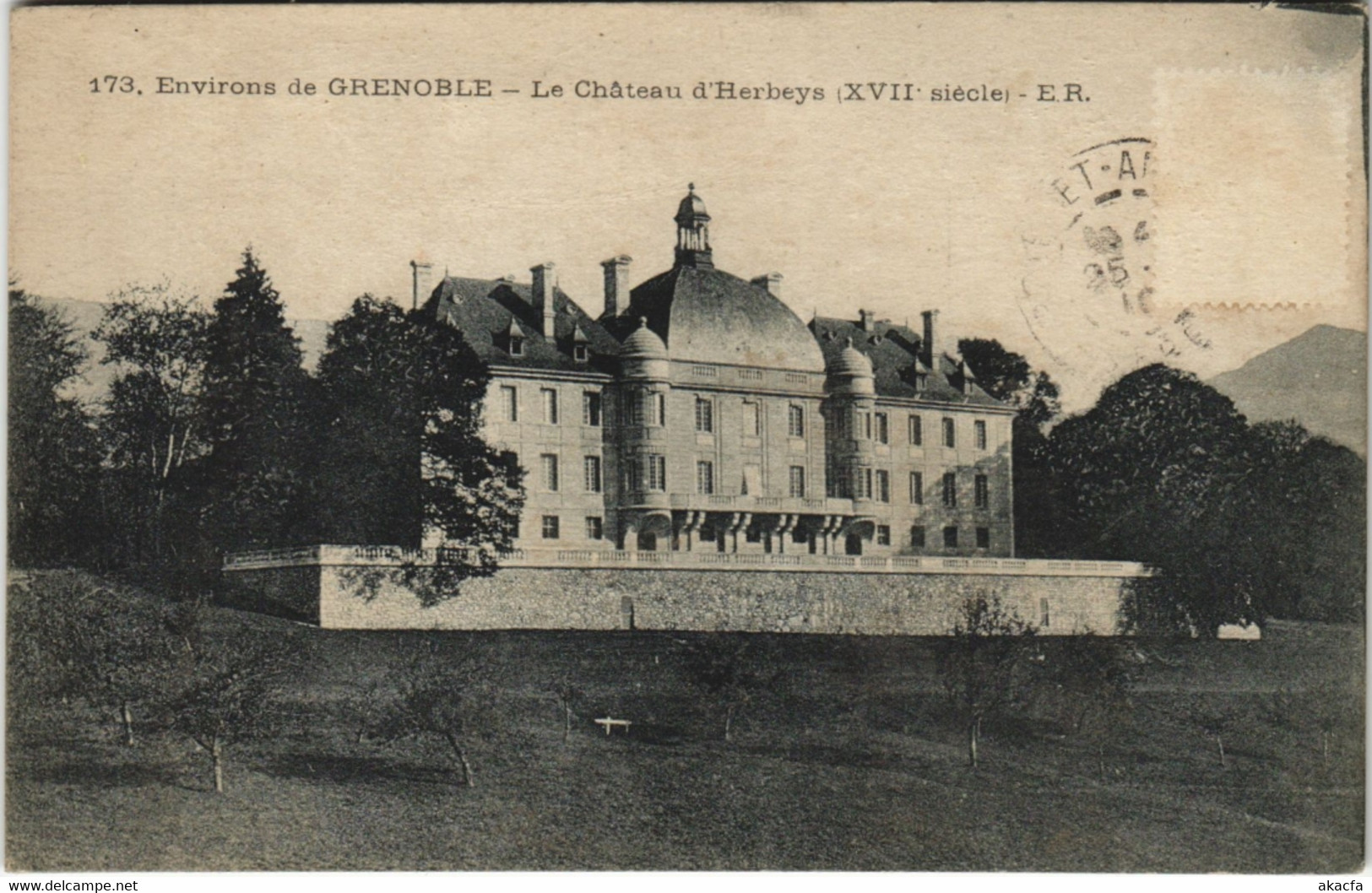 CPA Env. De GRENOBLE - Le Chateau D'Herbeys (XVII Siecle) (123920) - Herbeys
