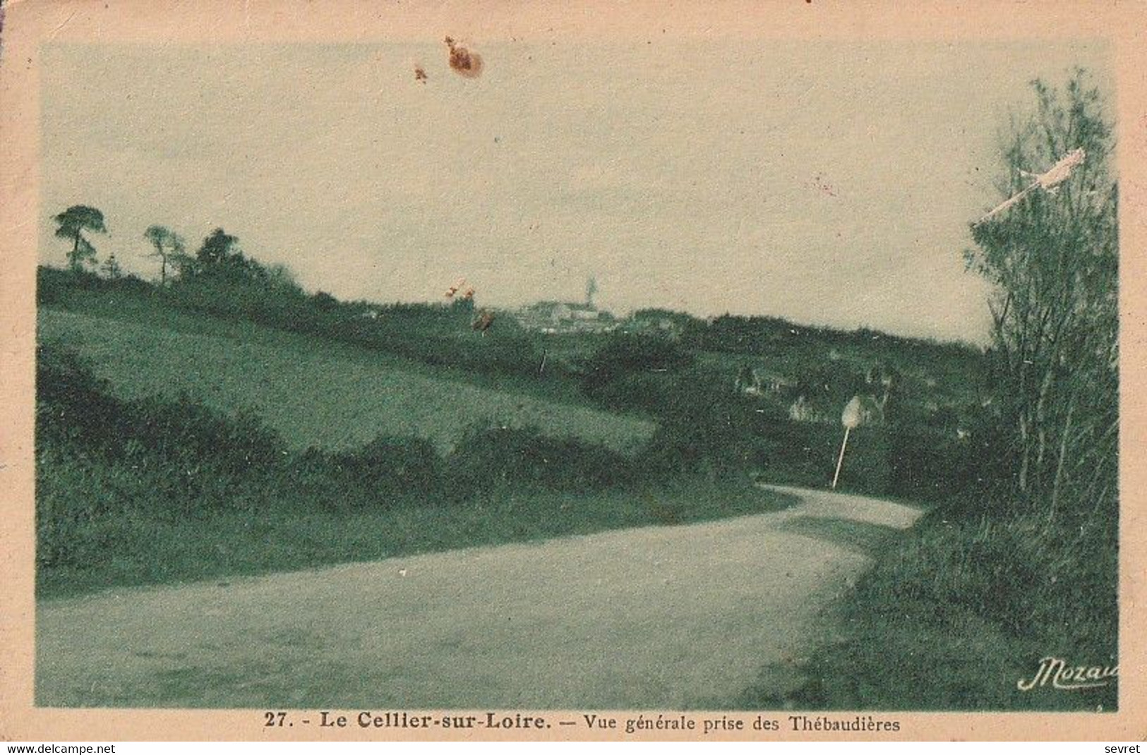 LE CELLIER-sur-LOIRE. - Vue Générale Prise Des Thébaudières - Le Cellier