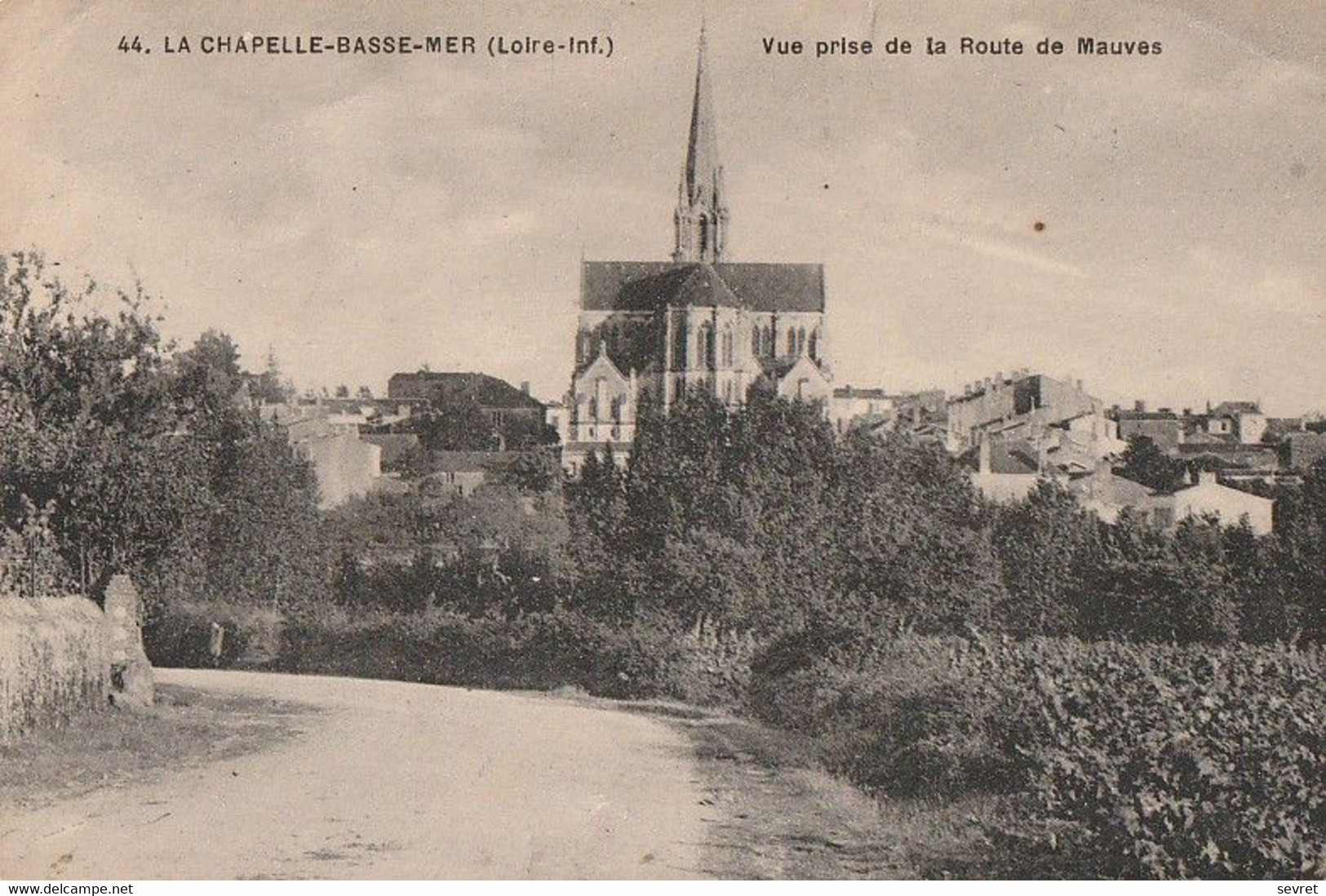 LA CHAPELLE BASSE MER. - Vue Prise De La  Route De Mauves - La Chapelle Basse-Mer