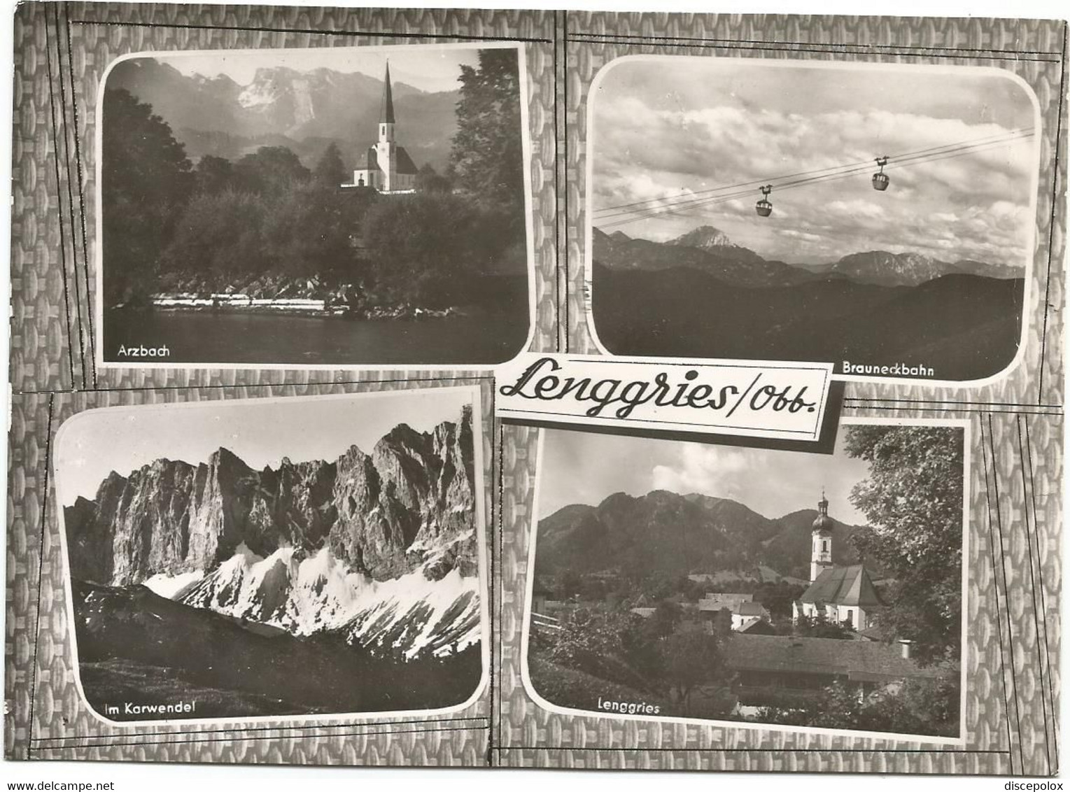 E4135 Langgries - Arzbach - Im Karwendel - Brauneckbahn / Viaggiata - Lenggries