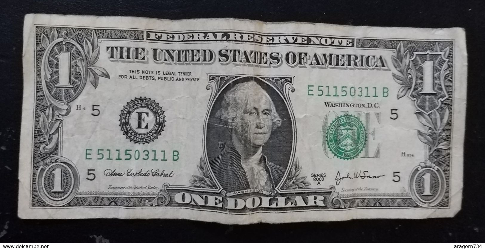 États Unis/USA 1 Dollar Série 2003 - Non Classificati