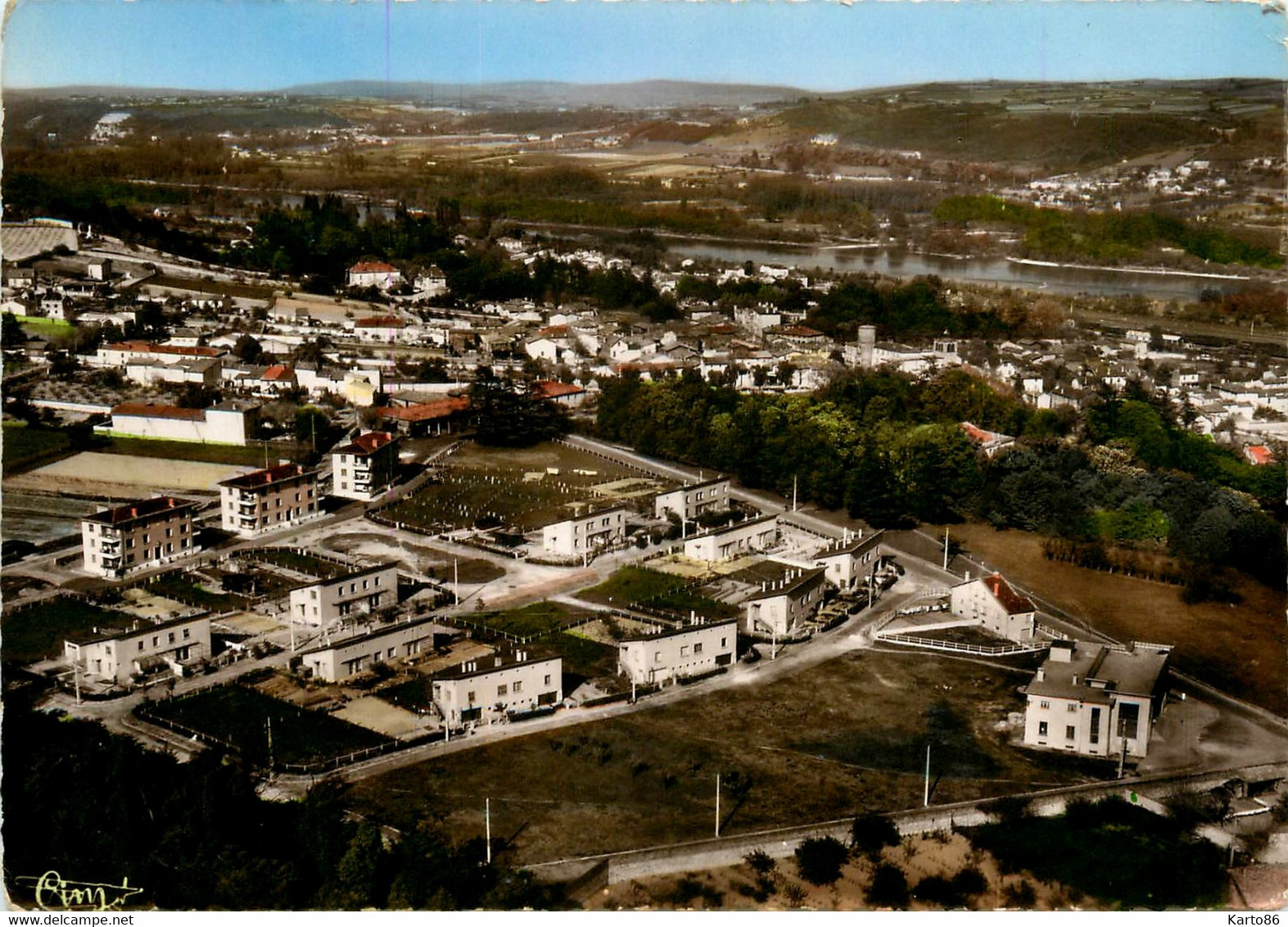 Grigny * Vue Générale Aérienne * Quartier Cité Hlm - Grigny