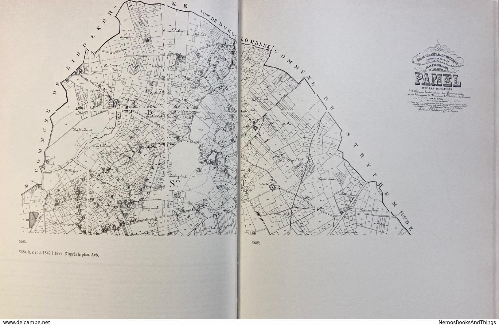 1971 - Histoire des environs de BRUXELLES 2 - A Wauters -Plan PC POPP - Dilbeek Itterbeek Goyck Meerbeek Pamel =>Photos