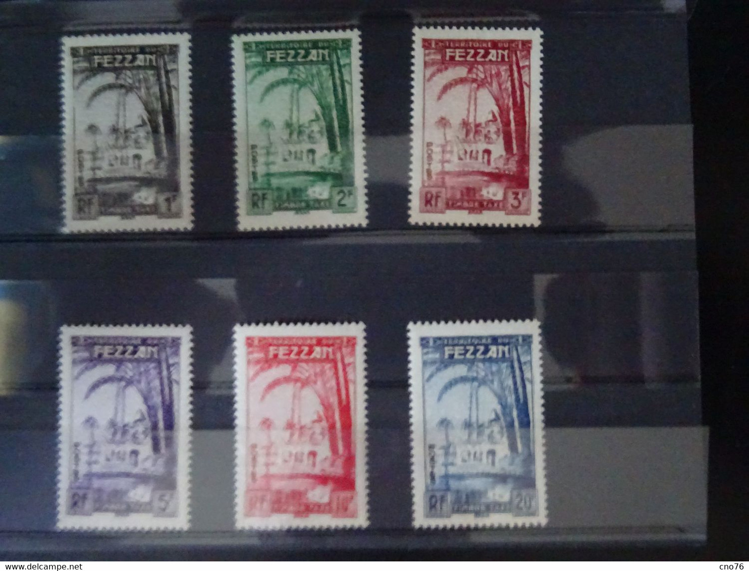 Fezzan Taxe N° 6 à 11 Série De 6 Timbres Neufs** Timbres Taxe - Ungebraucht