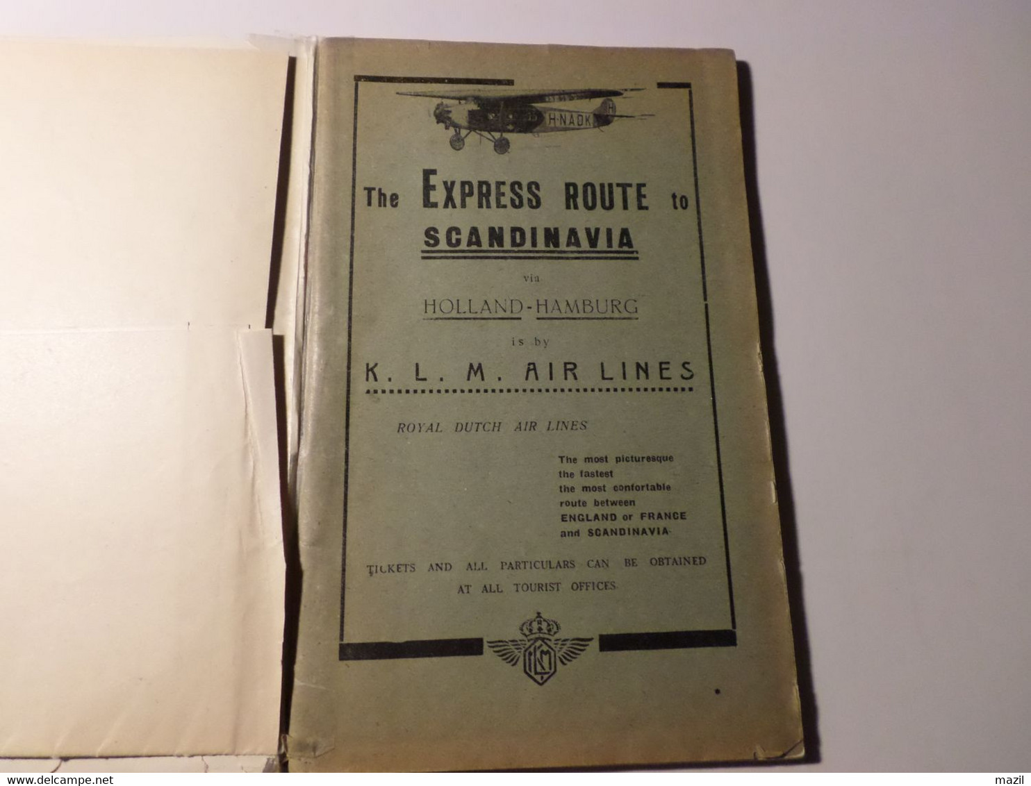 AVIATION :  Air Union : L 'Indicateur Aérien N°  74  1er Juin  1927 - Transport
