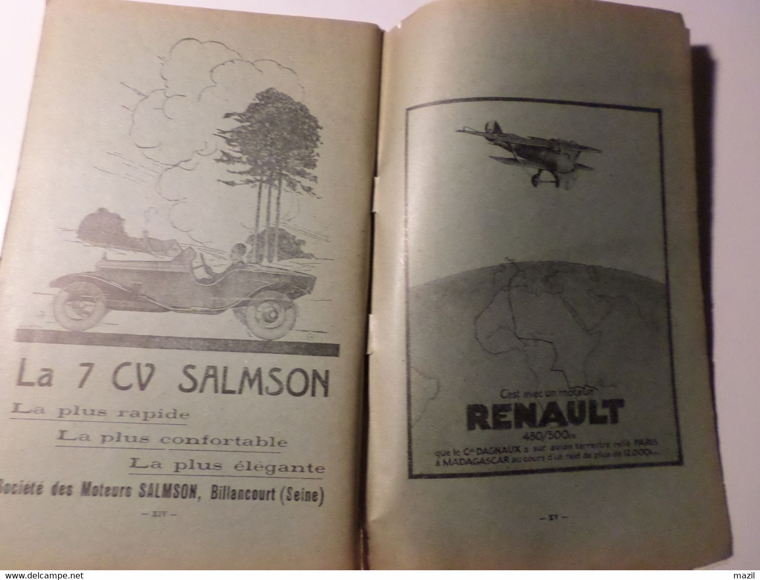 AVIATION :  Air Union : L 'Indicateur Aérien N°  74  1er Juin  1927 - Transport