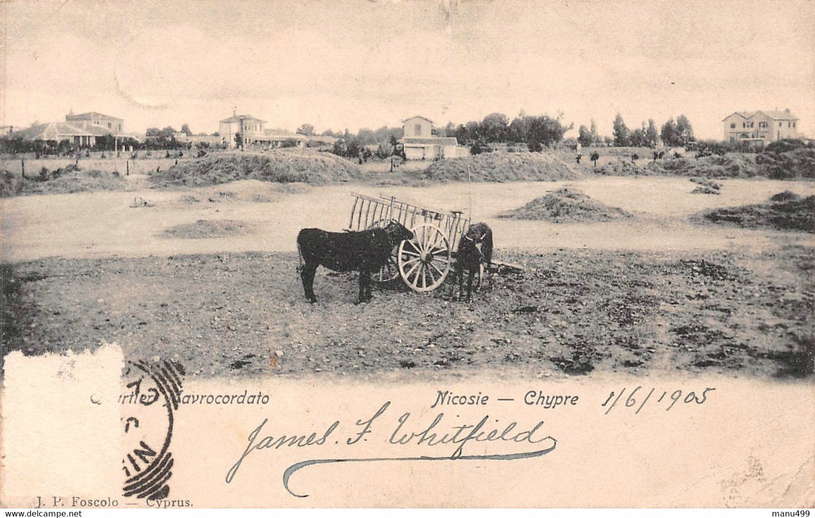 Chypre - Nicosie 1905 - Chipre