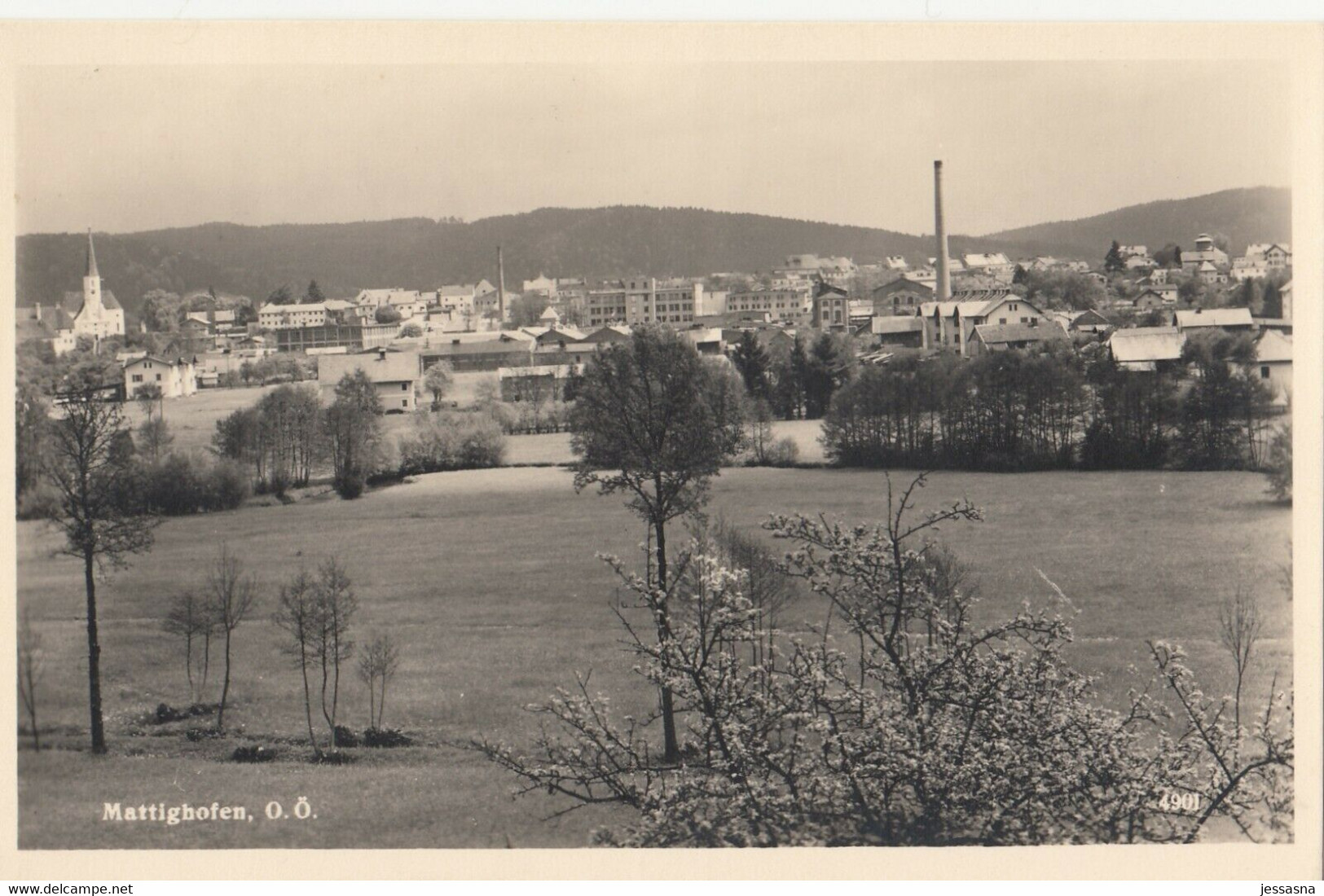 AK - OÖ - Mattighofen - Mit Alter Lederfabrik - 1954 - Mattighofen