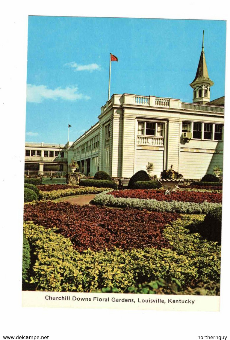 LOUISVILLE, Kentucky, USA, Churchill Downs, Old 4X6 Chrome Postcard - Louisville