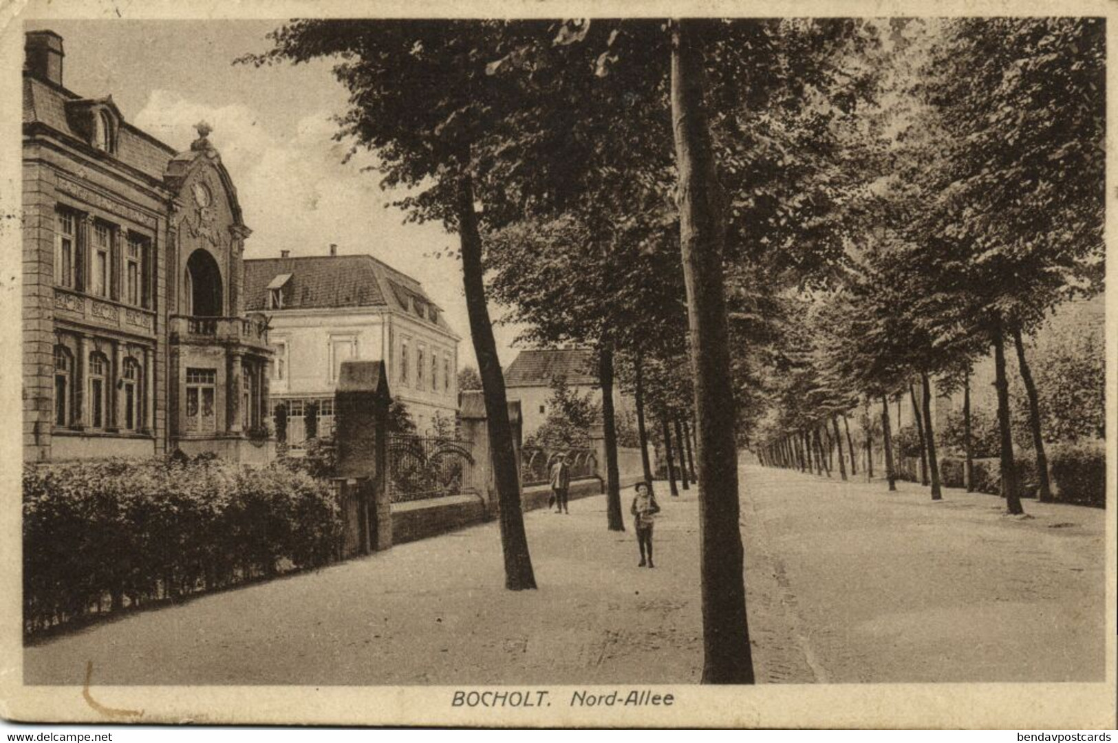 BOCHOLT I. W., Nord-Allee (1921) AK - Bocholt