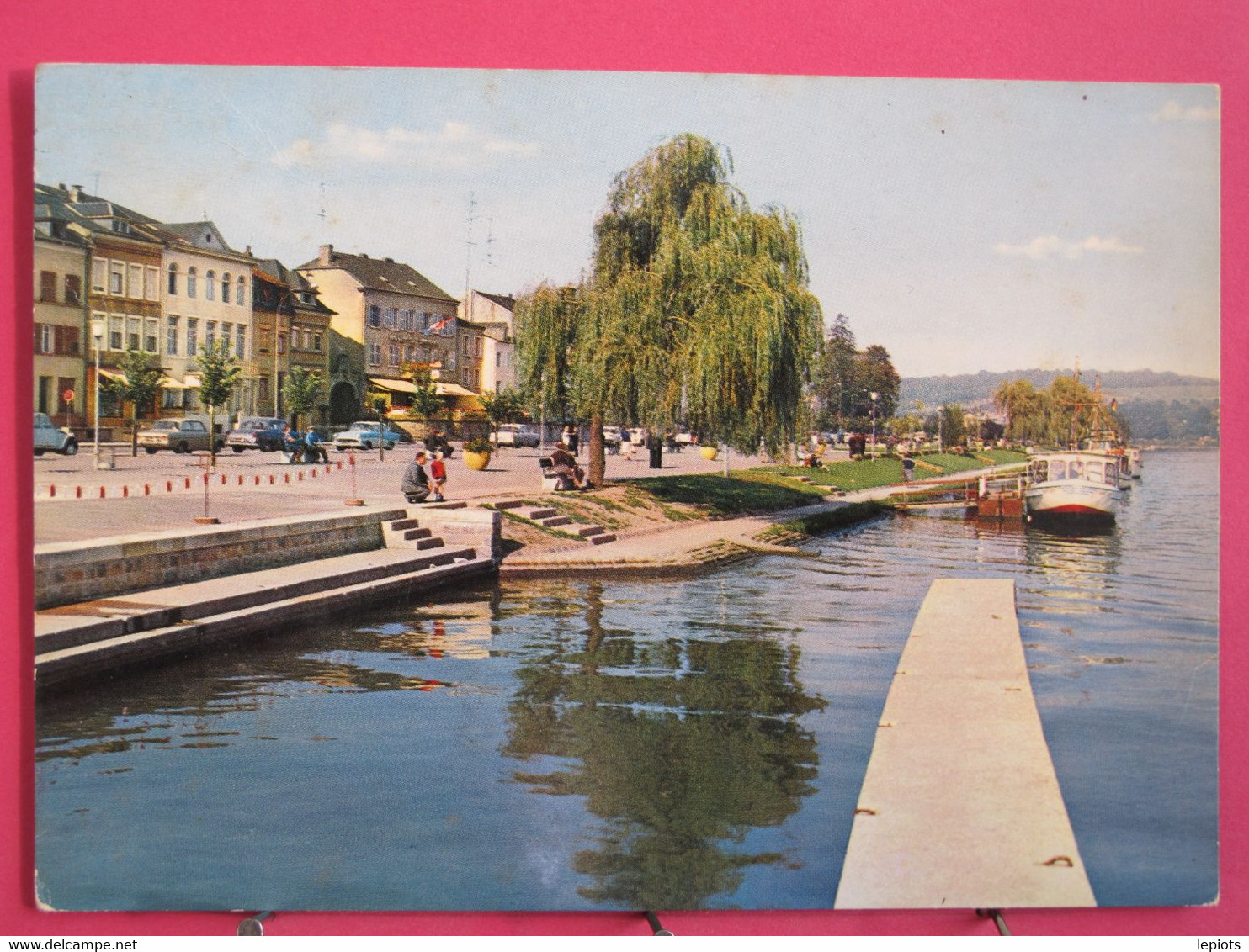 Luxembourg - Remich - Esplanade Et Moselle - R/verso - Remich