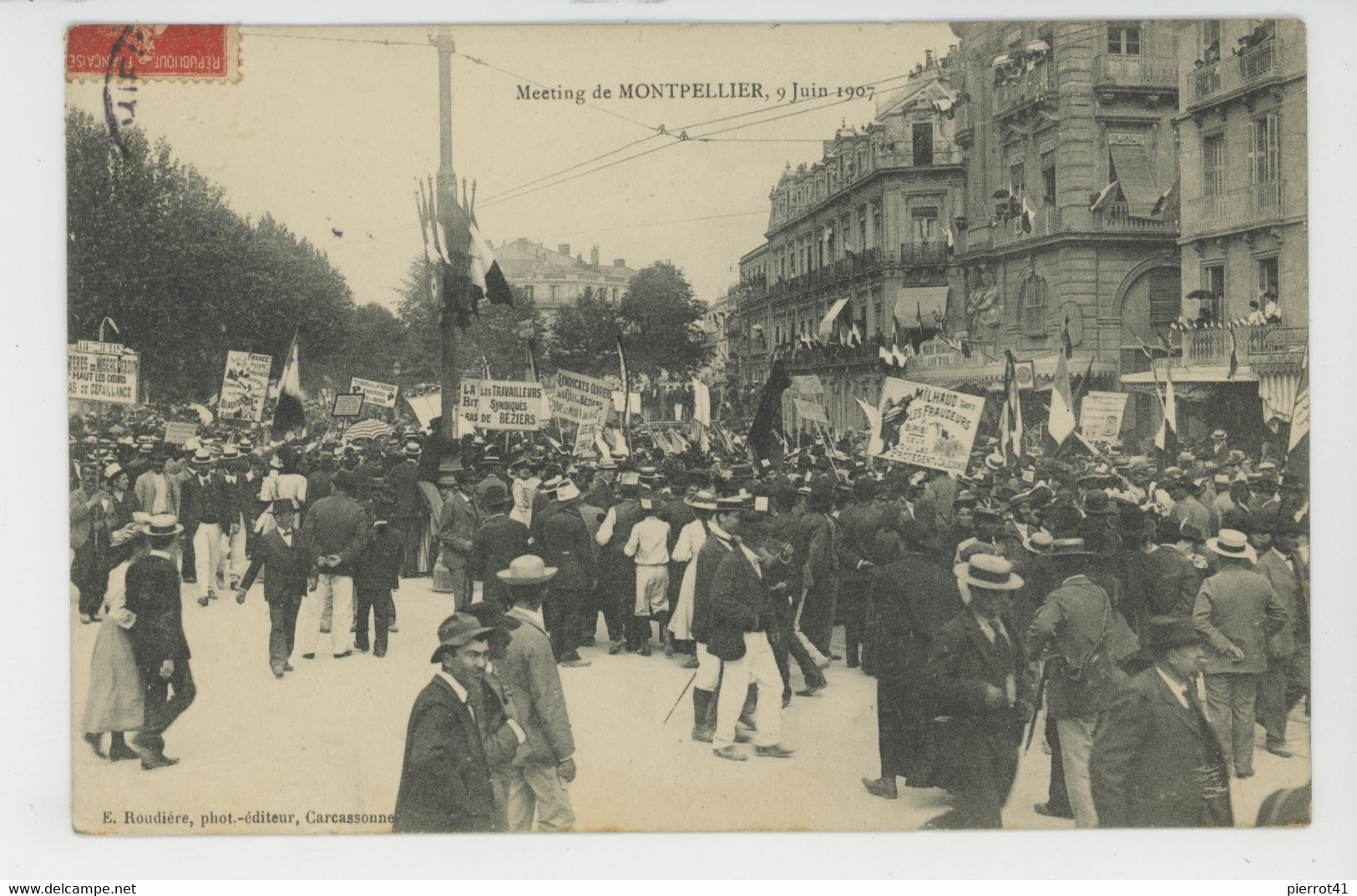 Meeting De MONTPELLIER , 9 Juin 1907 - Montpellier