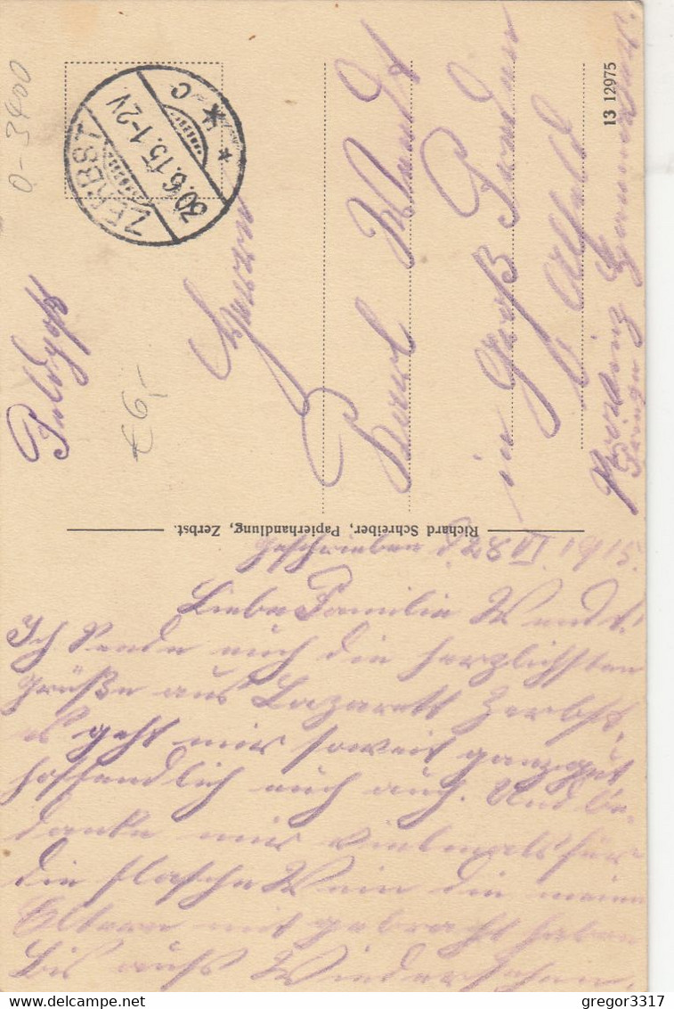 646) ZERBST - ROLAND Und RATHAUS - Tolle Sehr Alte DETAIL AK FELDPOST 30.06.1915 - Zerbst