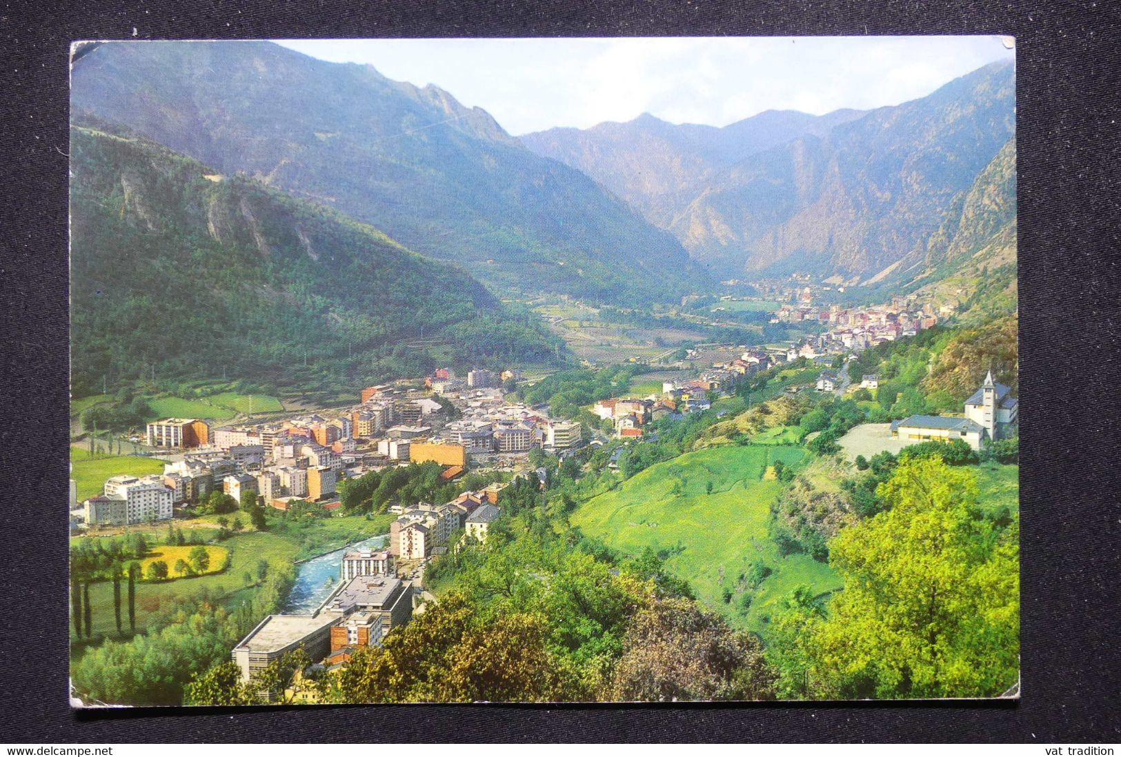 ANDORRE - Affranchissement De Andorre Sur Carte Postale En 1972 Pour La France - L 81747 - Cartas & Documentos