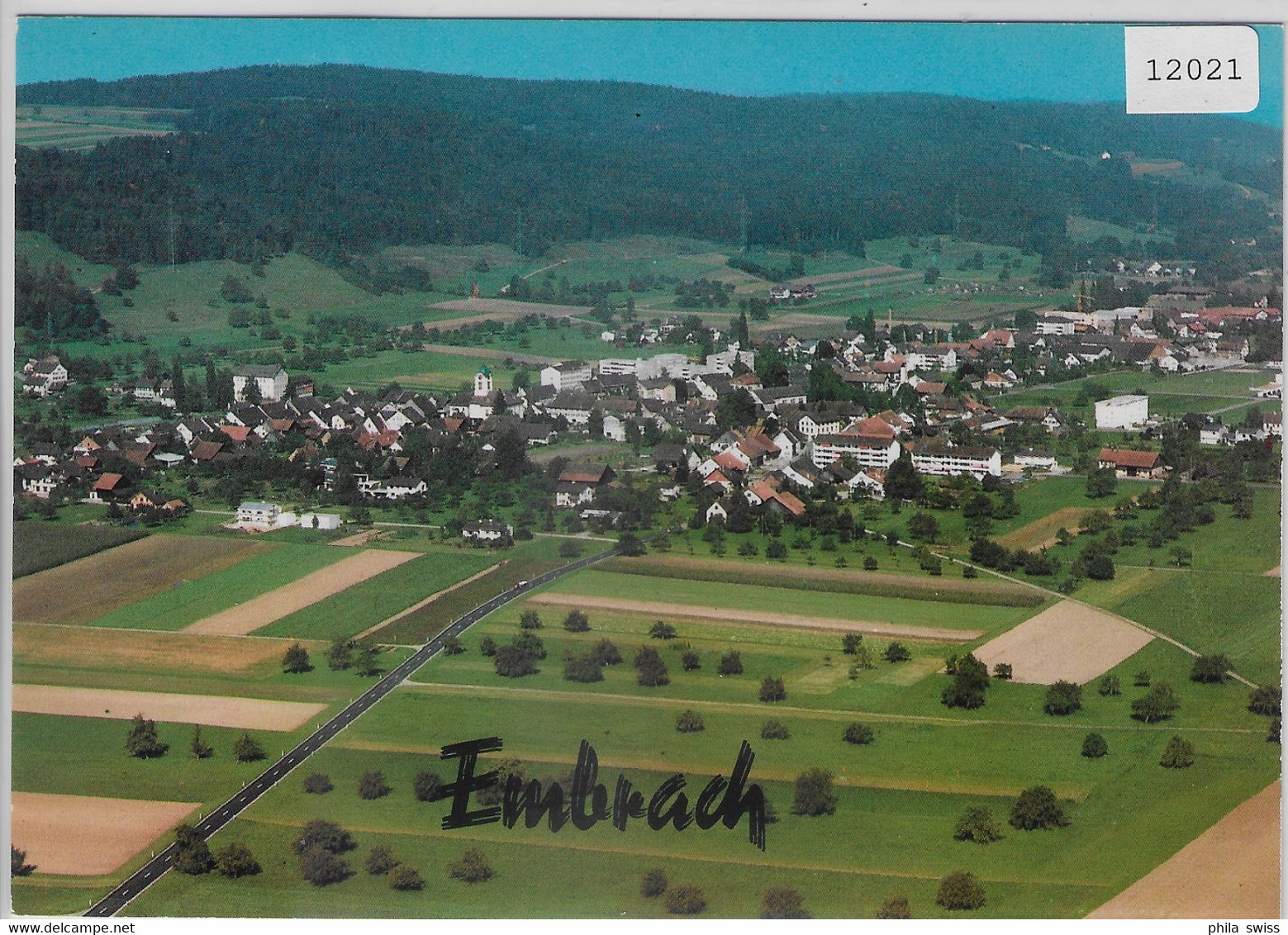 Flugaufnahme Embrach ZH - Volg - Embrach