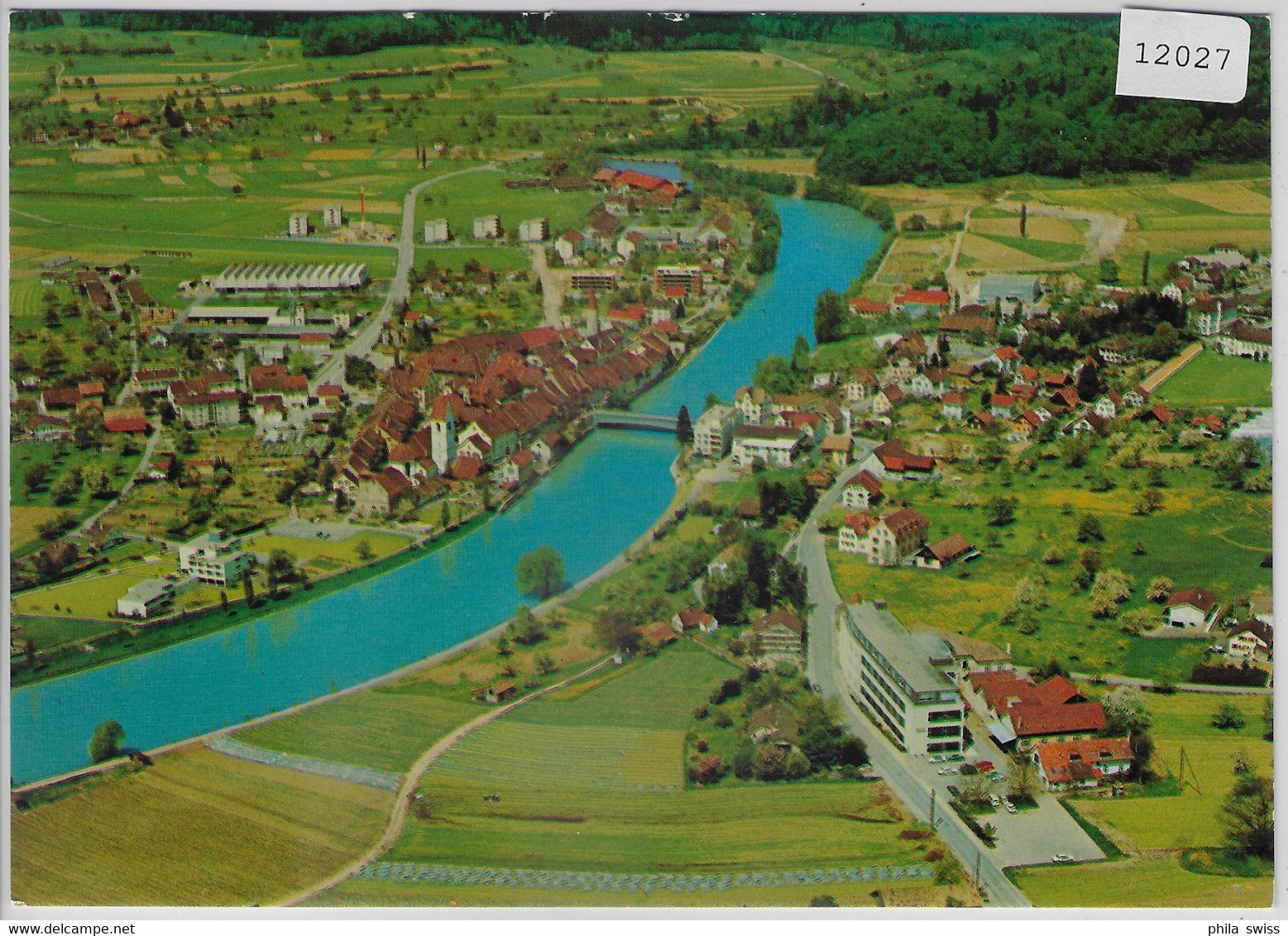 Flugaufnahme Mellingen AG - Mellingen