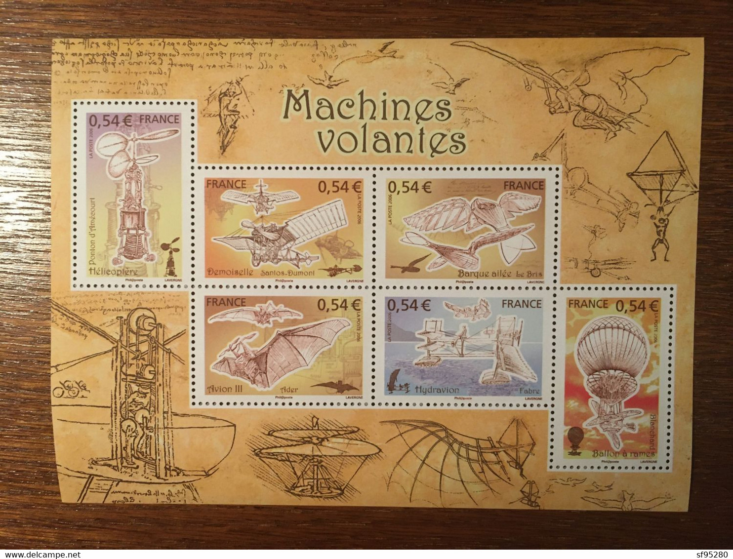 FRANCE 2006 BF 103 MACHINES VOLANTES - Blocs Souvenir