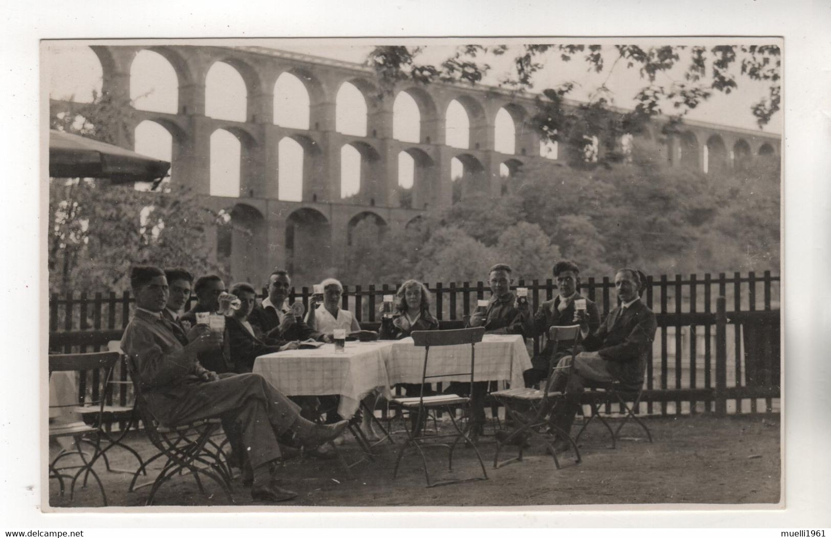 +4216, FOTO-AK, Die Göltzschtalbrücke Im Sächsischen Vogtland,  Reichenbach, Mylau, Netzschkau - Vogtland