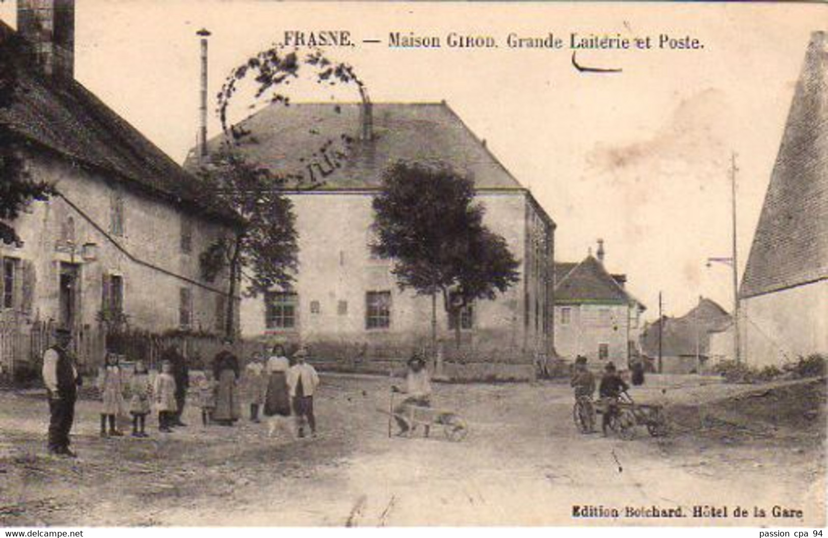 S50-012 Frasne - Maison GIROD - Grande Laiterie Et Poste - Otros & Sin Clasificación