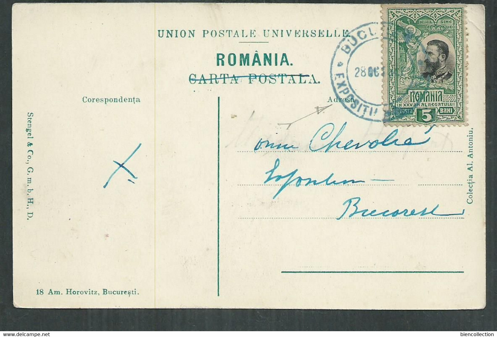 Roumanie. Charles 1er ; Expositia, Exposition Bucarest , - Other & Unclassified