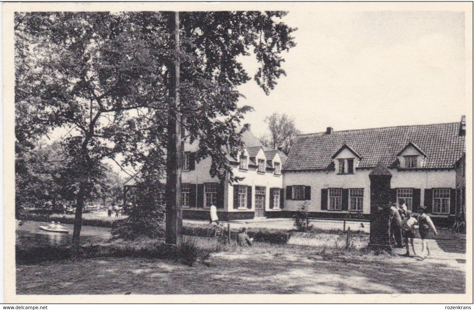 Kasterlee Watermolen Restaurant Mooie Stempel "Bezoekt Kasterlee" Postzegel Kempen - Kasterlee