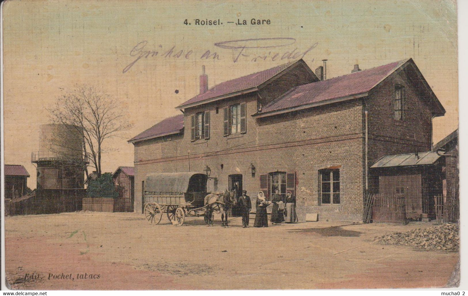 80 - ROISEL - LA GARE - Roisel