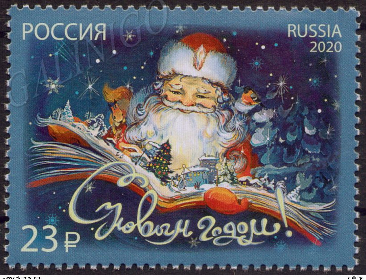 2020-2716 1v Type-I Russia New Year Christmas SANTA  ** - Nuovi