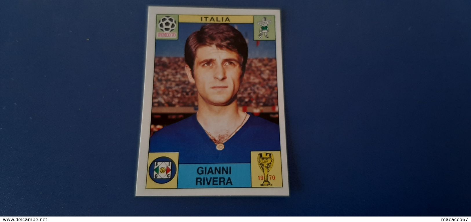 Figurina Panini World Cup Story - 052 Rivera Italia - Sonstige & Ohne Zuordnung