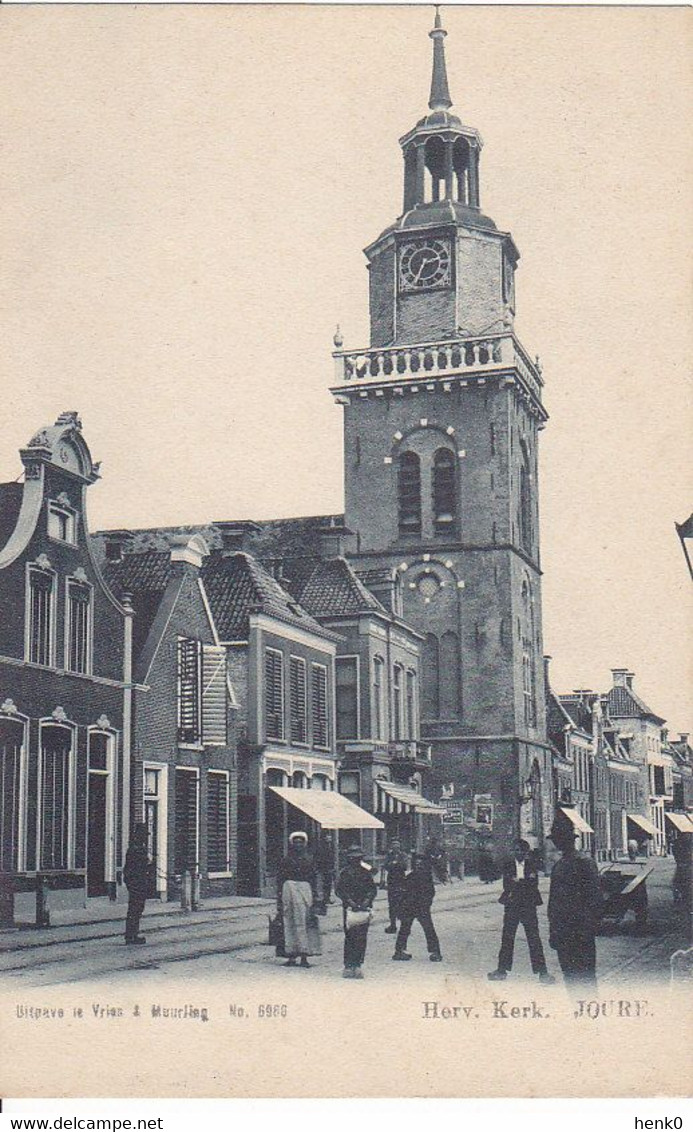 Joure Midstraat Hervormde Kerk ST301 - Joure