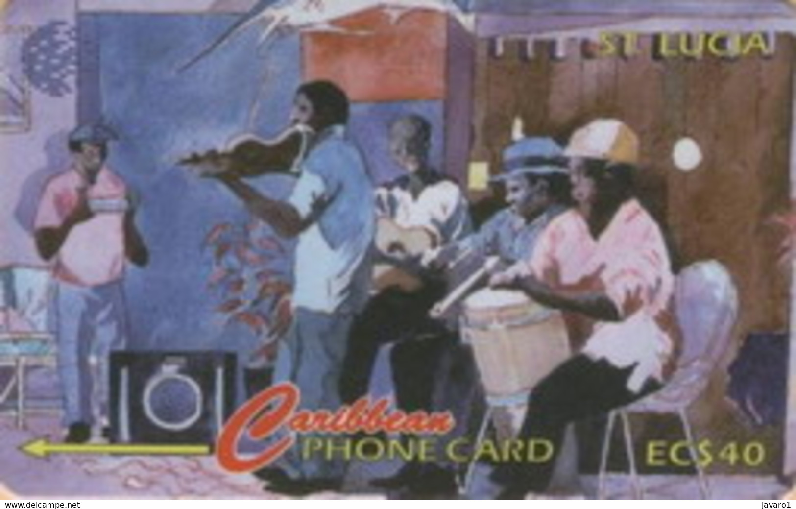 STLUCIA : 022A EC$40 Orchestra Of St. Lucia USED - St. Lucia