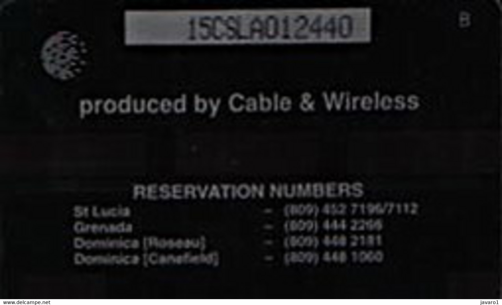 STLUCIA : 015A EC$20 HELENAIR Corp LTD USED - St. Lucia