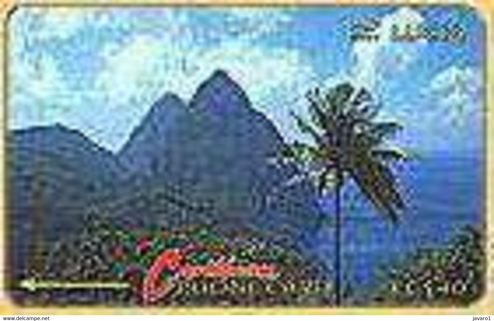 STLUCIA : 007C EC$40 The Pitons USED - Sainte Lucie