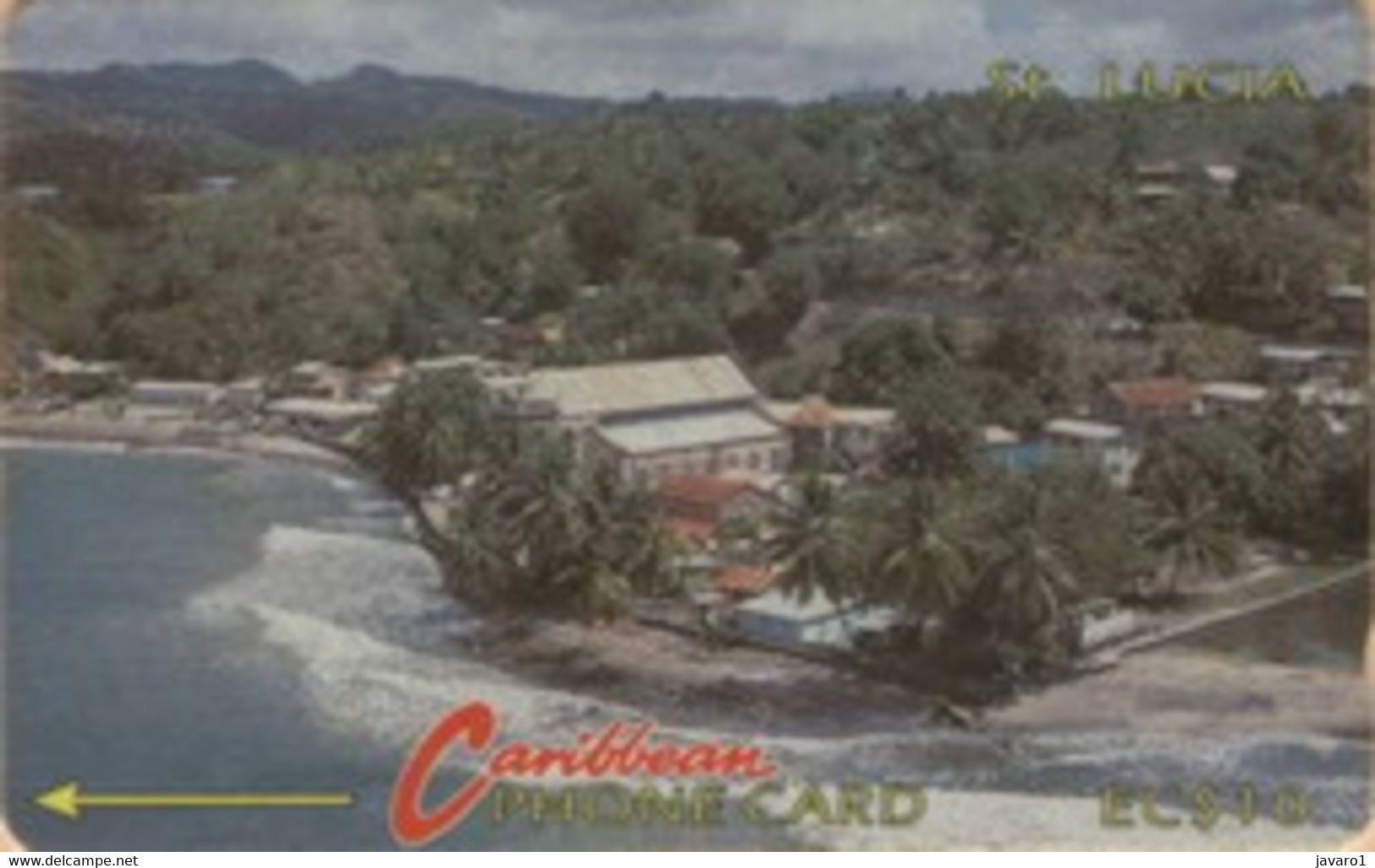 STLUCIA : 006A EC$10 View Village USED - Sainte Lucie