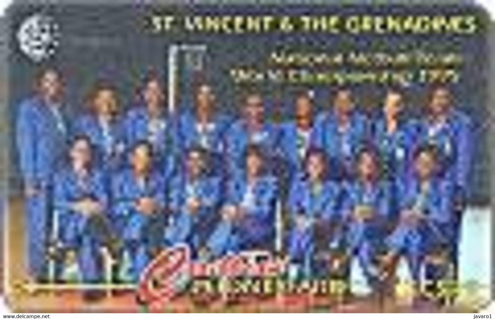 STVINCENT : 243B 20 Netball Team USED - St. Vincent & The Grenadines