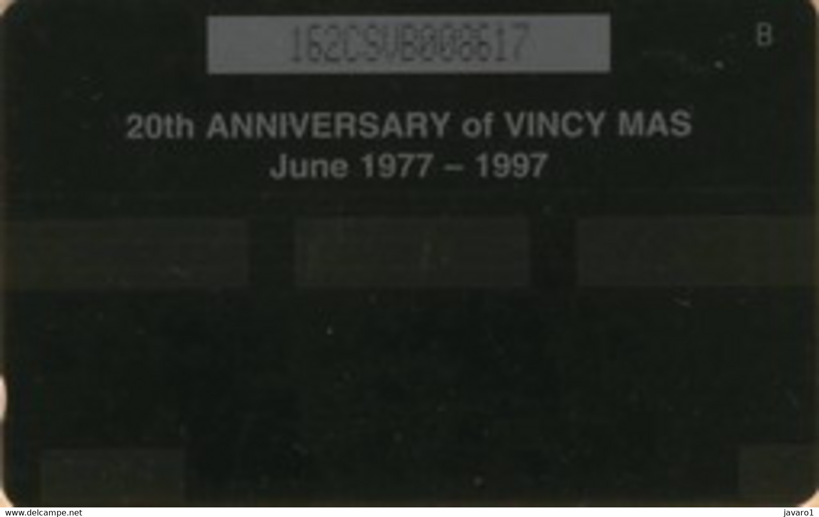 STVINCENT : 162B 20 20th VINCY Mas USED - St. Vincent & The Grenadines