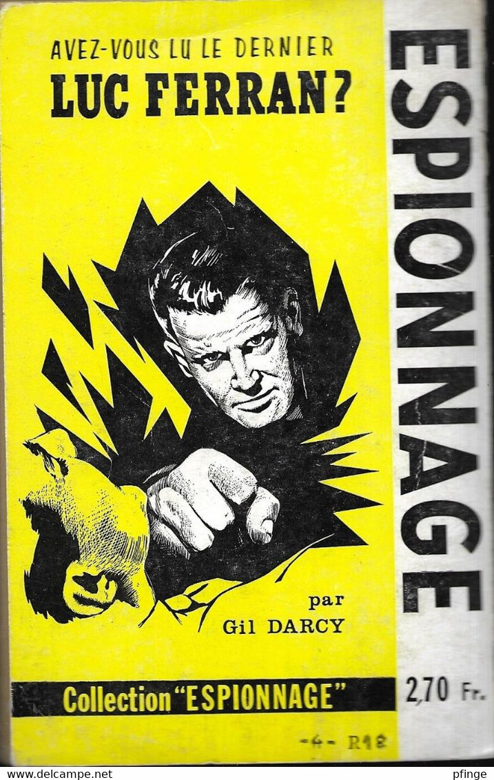 Expédition Meurtrière Par Paul Orney - Espionnage L'Arabesque N°298, 1963 - Couverture : Jef De Wulf - Editions De L'Arabesque