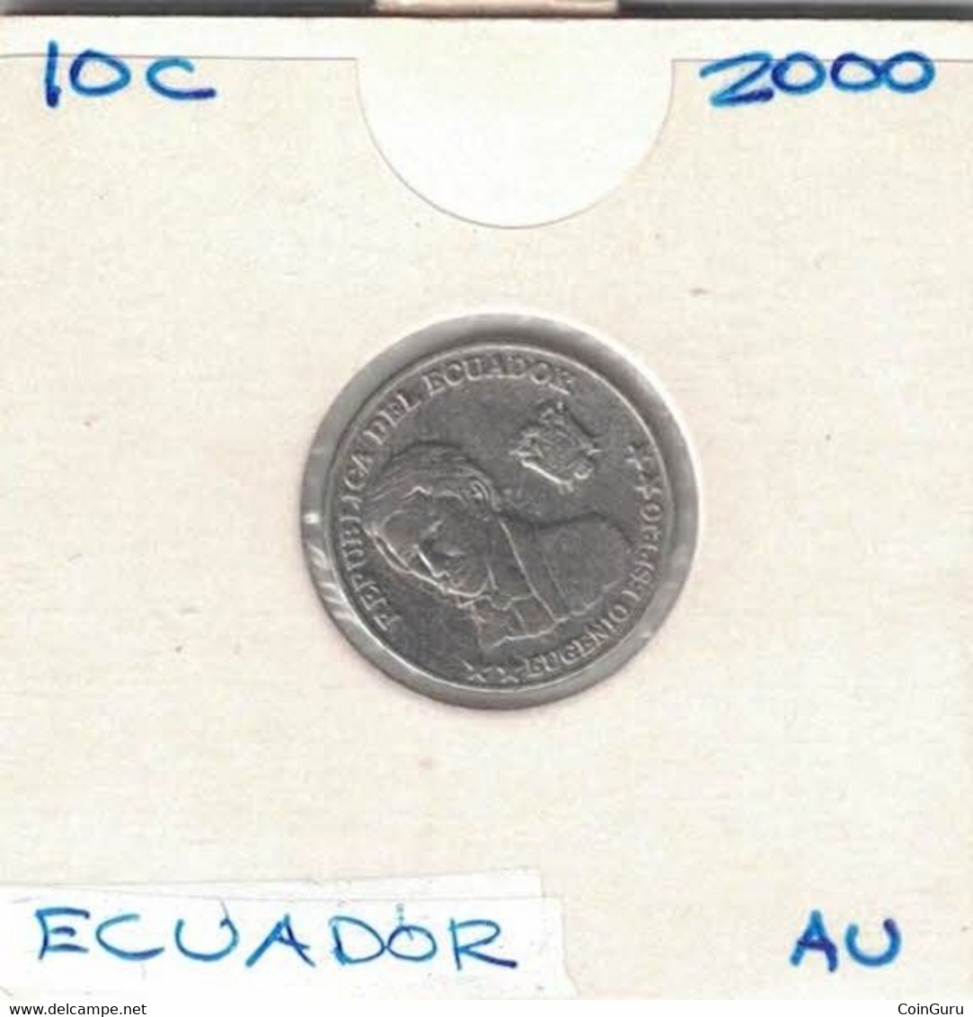 Ecuador 10 Centavos 2000 - Ecuador