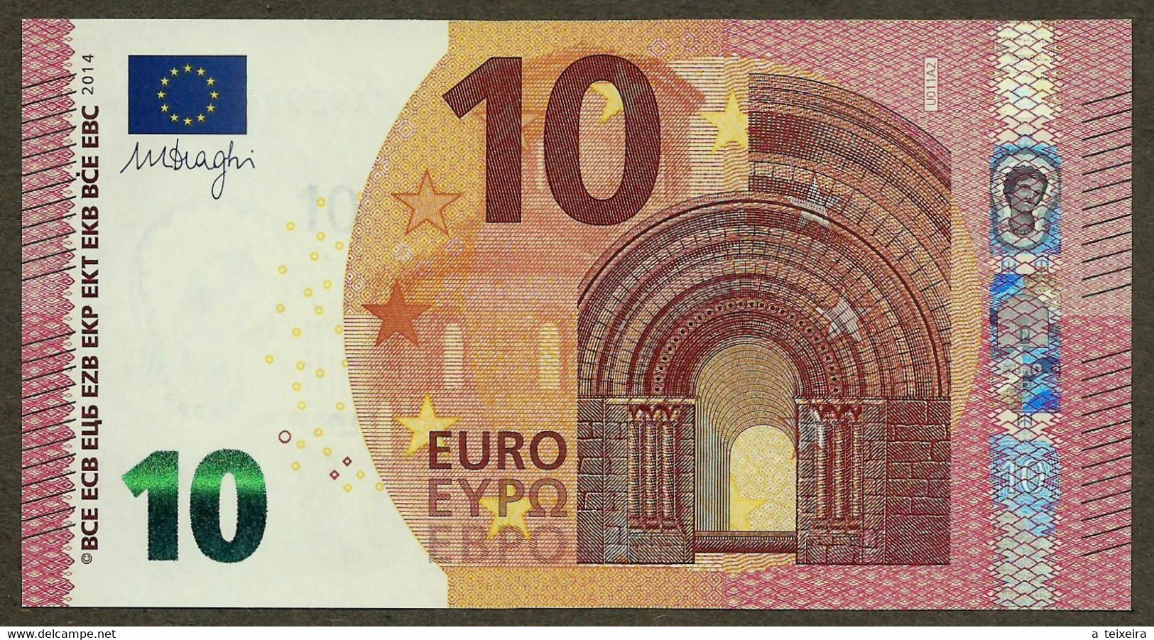 France - 10 Euro - U011 A2 - UA9299441433 - UNC - 10 Euro