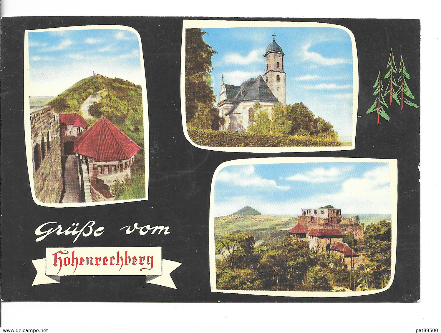 ALLEMAGNE WURTENBERG / CPM NEUVE 3 VuesHohenrechberg Ruine Rechberg Wallfahrtskirche Hohenstaufen Hohenrechber - Schwaebisch Gmünd