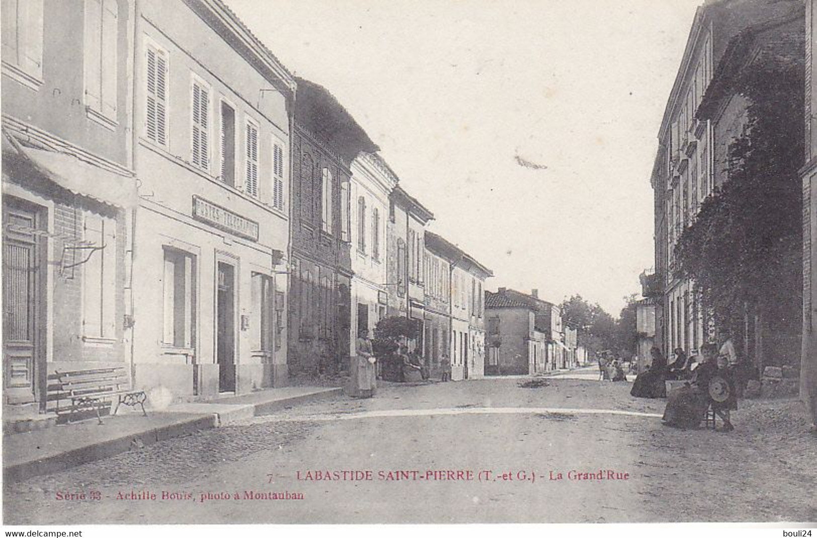 VIL-   LABASTIDE SAINT PIERRE   EN  TARN ET GARONNE    LA GRAND RUE - Labastide Saint Pierre