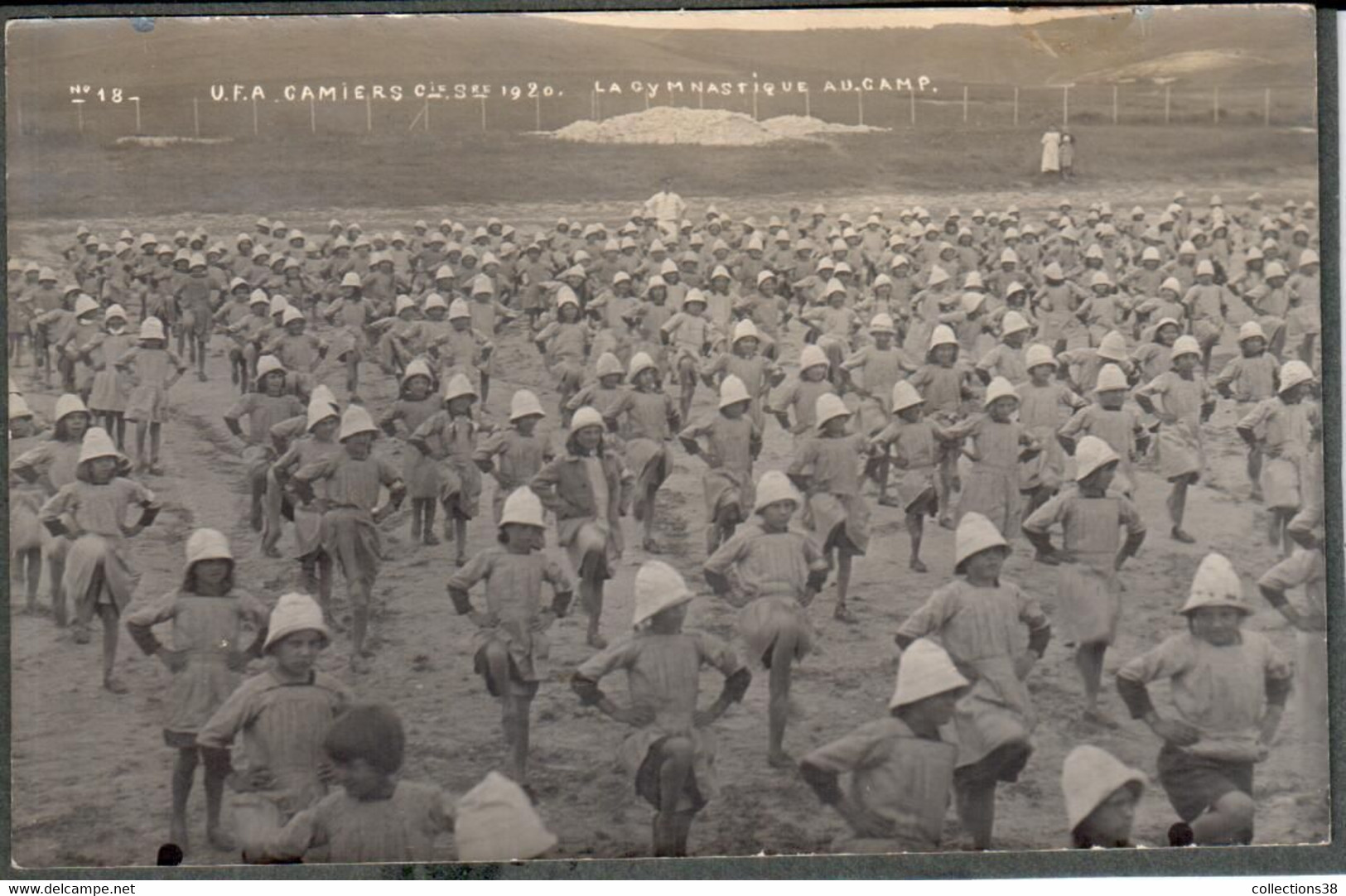 Camiers - Ensemble De 4 Cartes Photos Collées Sur Carton - Andere & Zonder Classificatie