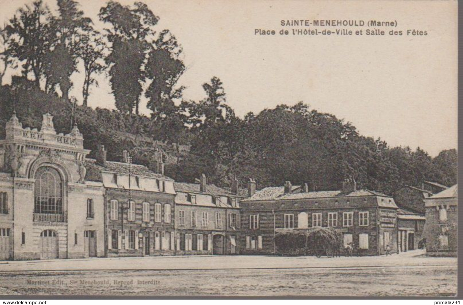 SAINTE MENEHOULD - PLACE HOTEL DE VILLE - Mareuil-sur-Ay