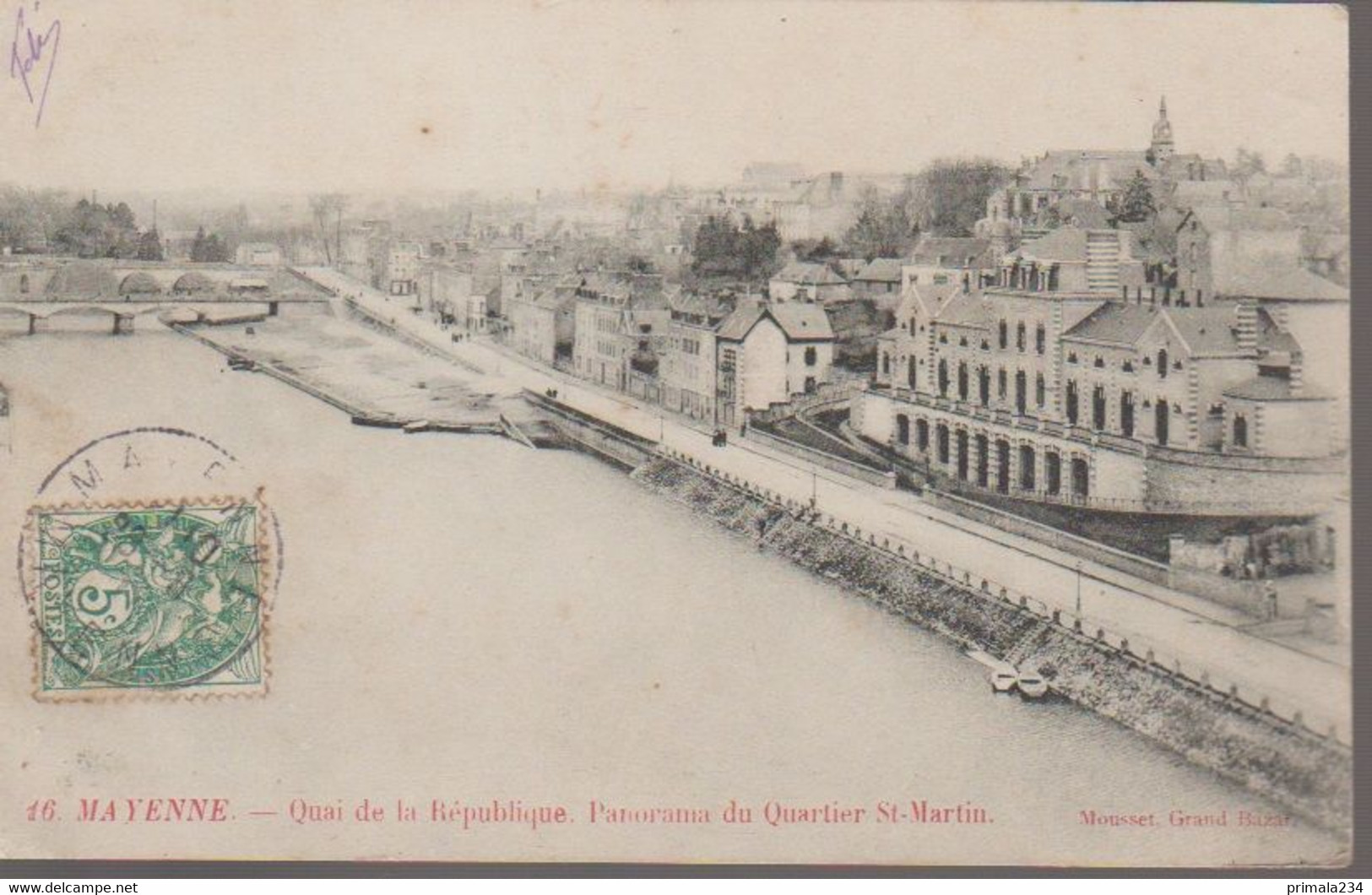 MAYENNE - QUAI DE LA REPUBLIQUE - Mayenne