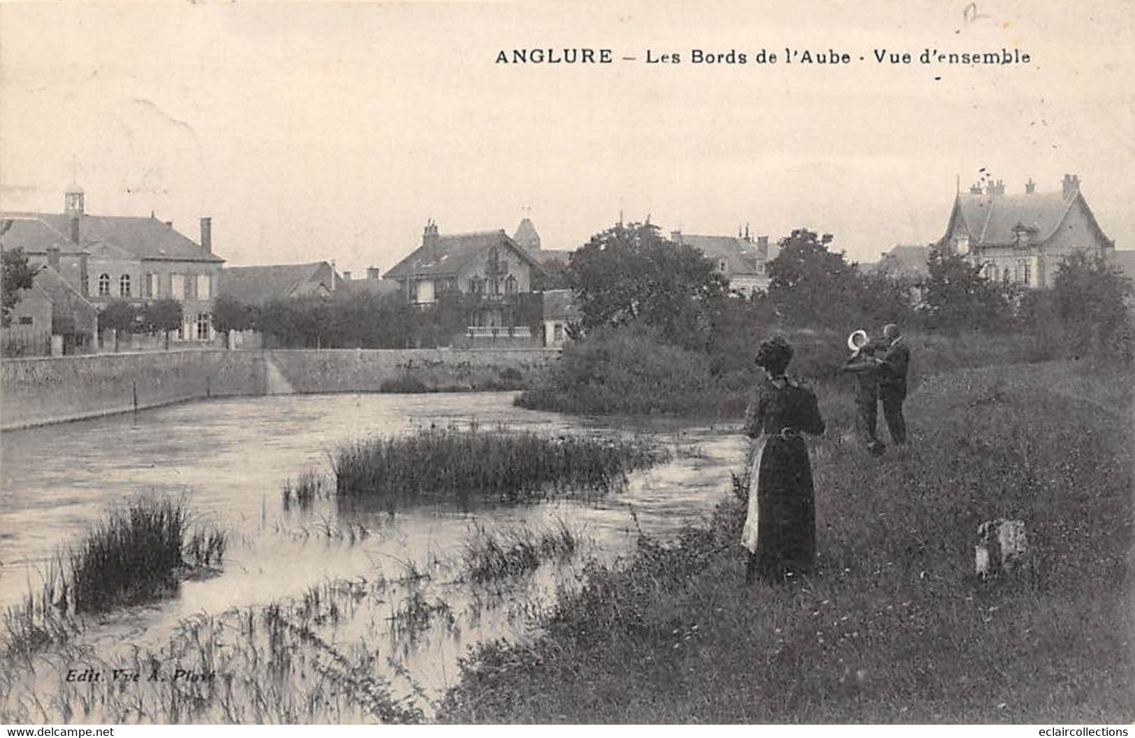 Anglure         51         Les Bords De L'Aube        (voir Scan) - Anglure