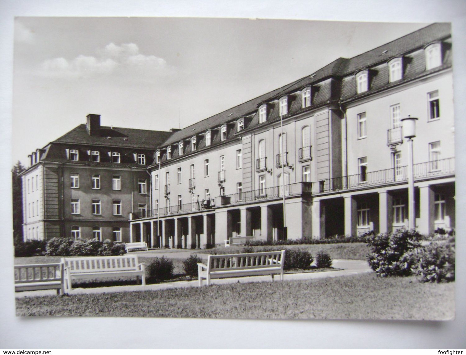 Germany DDR: Bad Schlema - Sanatorium IG Wismut - Posted 1988 - Bad Schlema